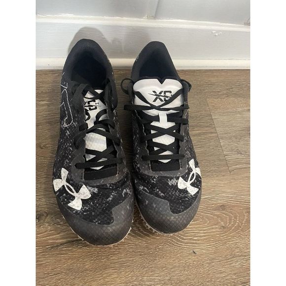 Under Armour Brigade XC Low Black Grey Men's Size 9.5 Medium 3023690-001 - Picture 3 of 7